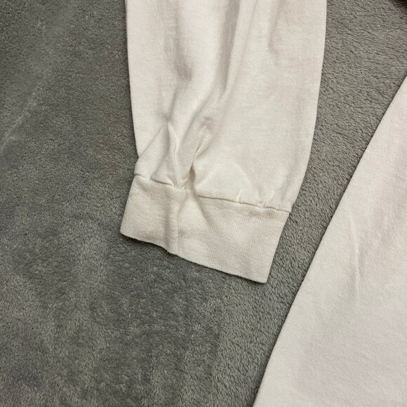 Vintage Single stitch Boston University Tshirt White Size XL Pullover Crewneck - Picture 6 of 13